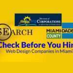 Check before you hire Web Design Companies in Miami Blog Cover Image