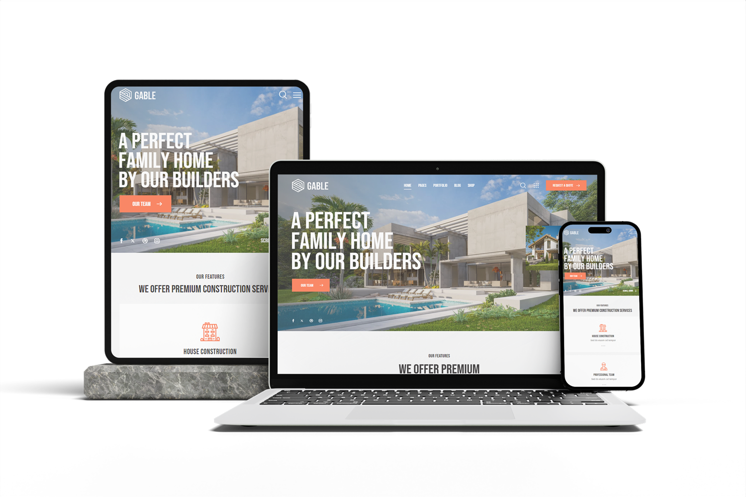 web design section